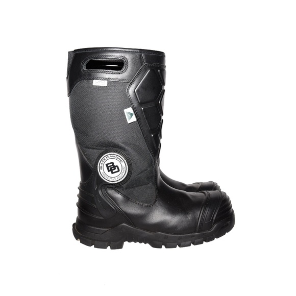 Black Diamond Leather 14' X2 Firefighter Boots - Picture 1 of 8